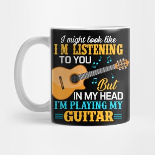 I'm playing my guitar Mug